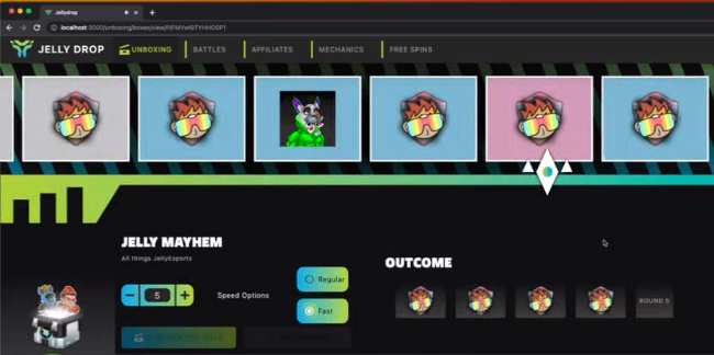 CarlosOMFG's tweet photo. Couple of things being worked on https://t.co/gzBJGuhuR0

Multispins &amp; a better looking wheel on the UI

Trust the process. 

JellyDrop will be marketed on YT, streams etc. Going to generate a shit ton of revenue once its out of beta and all will be pumped back into the token! https://t.co/kVAFC6yExq