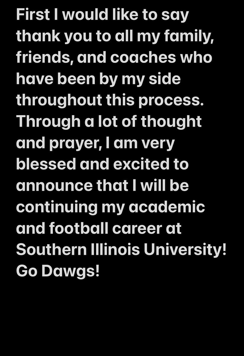 Cooper_P04's tweet image. I’m home! @SIU_Football @Coach_DClark @17NickHill @c_rawlinson5 @Hbg_Athletics