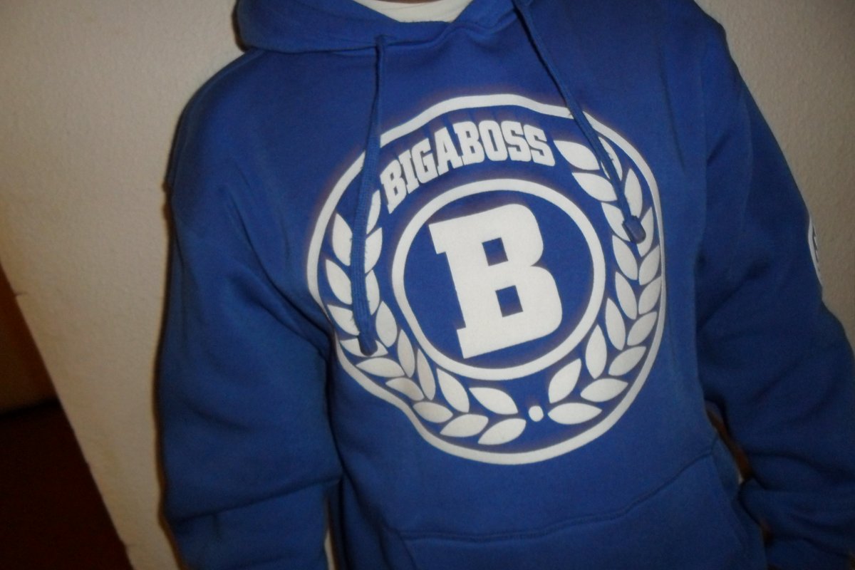 BigabossW's tweet photo. BIGABOSS Hoodie ! True Blue ! On : ebay https://t.co/8WjTuwKNqz