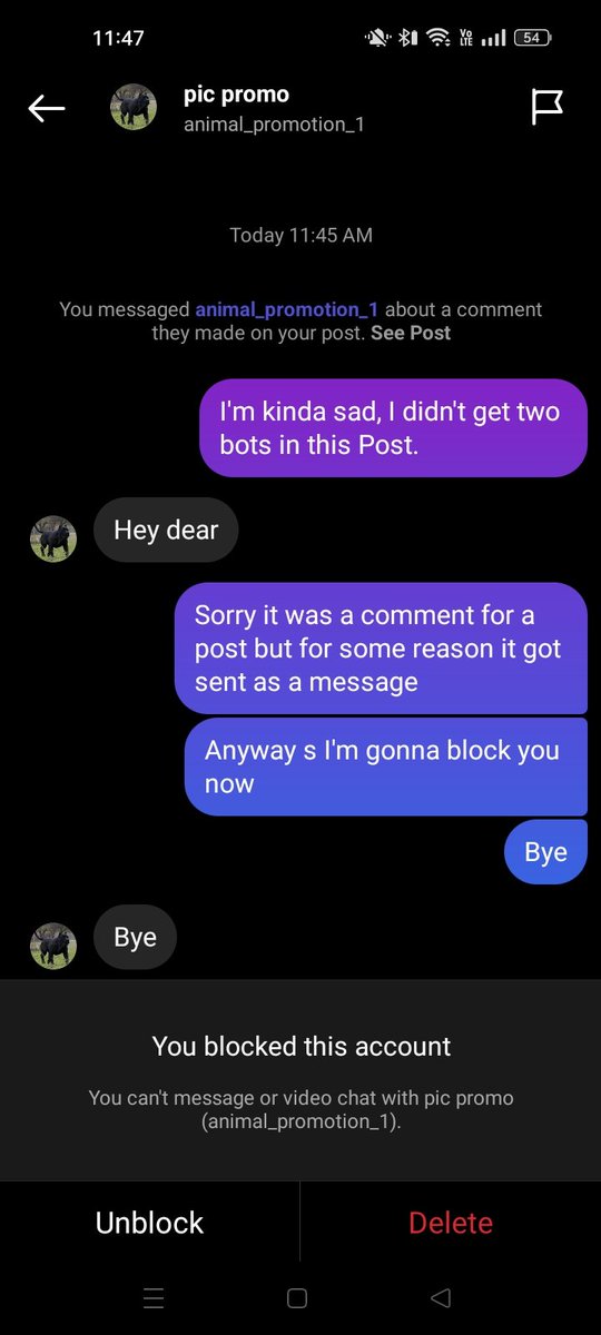 This was kinda awkward.