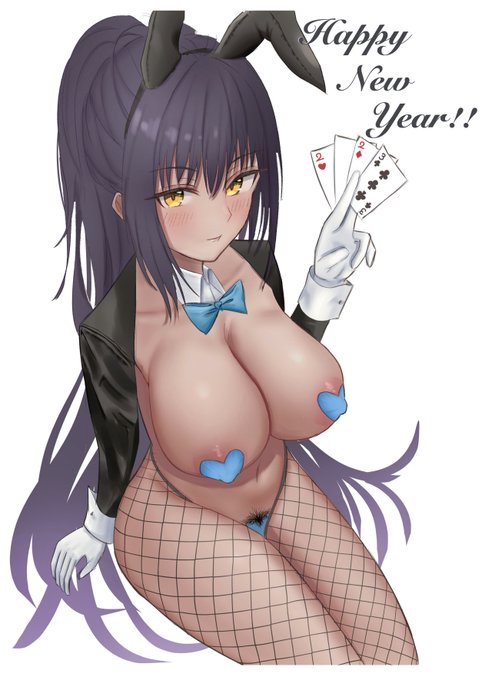 卯年ということでバニーカリンです
今年もよろしくお願いします 