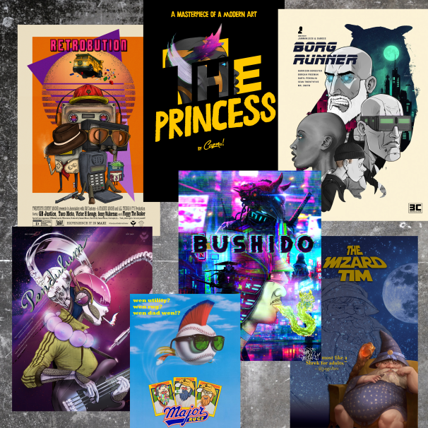 Pendulum_NFT's tweet photo. We are Live in discord with the giveaways for the 80's poster challenge!! Auctions's start Friday with proceeds going to charity! Join @unv_25 for other giveaways and auctions! 👀 ⚖️

#Cardano #CardanoNFT #80's https://t.co/Lk8cd15Gw9