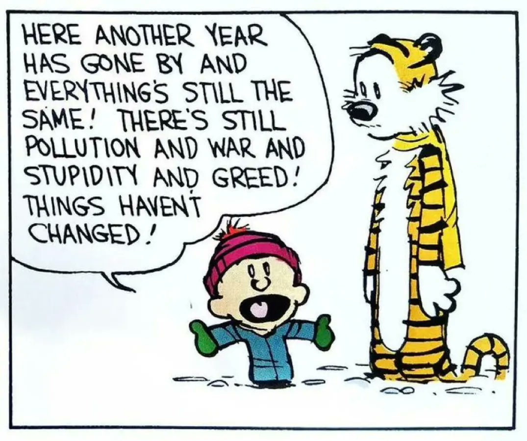 Calvin and Hobbes Fan Account tweet media