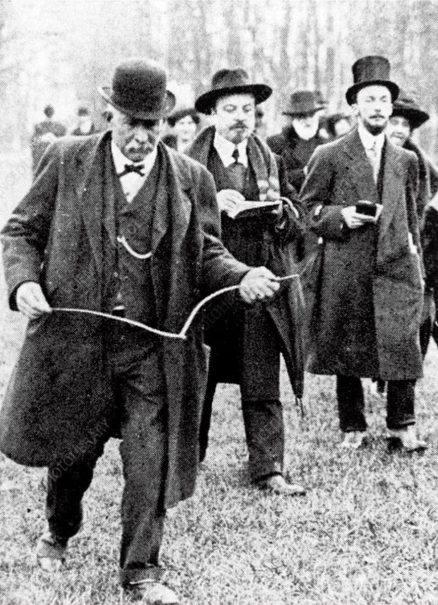 BrianRoemmele's tweet photo. “I know many scientists consider dowsing as a type of superstition. According to my conviction this is unjustified. The dowsing rod is a simple instrument which shows the reaction of the human nervous system to certain factors which are unknown to us at this time”—Albert Einstein https://t.co/thxwkSwNMt