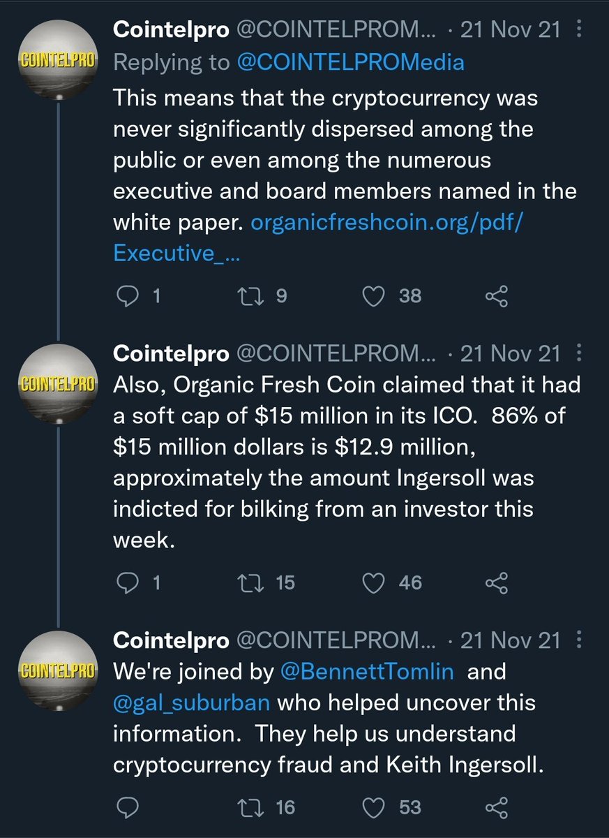 gal_suburban's tweet photo. They explained how the crypto was wildly suspicious given that the amount lined up "coincidentally" with the amount of money Ingersoll &amp; Adamczyk were eventually indicted for stealing from an unsuspecting real estate investor. 
Approximately $12 MIL 
https://t.co/Pa4YbyblSH https://t.co/j1HAW9DQRO