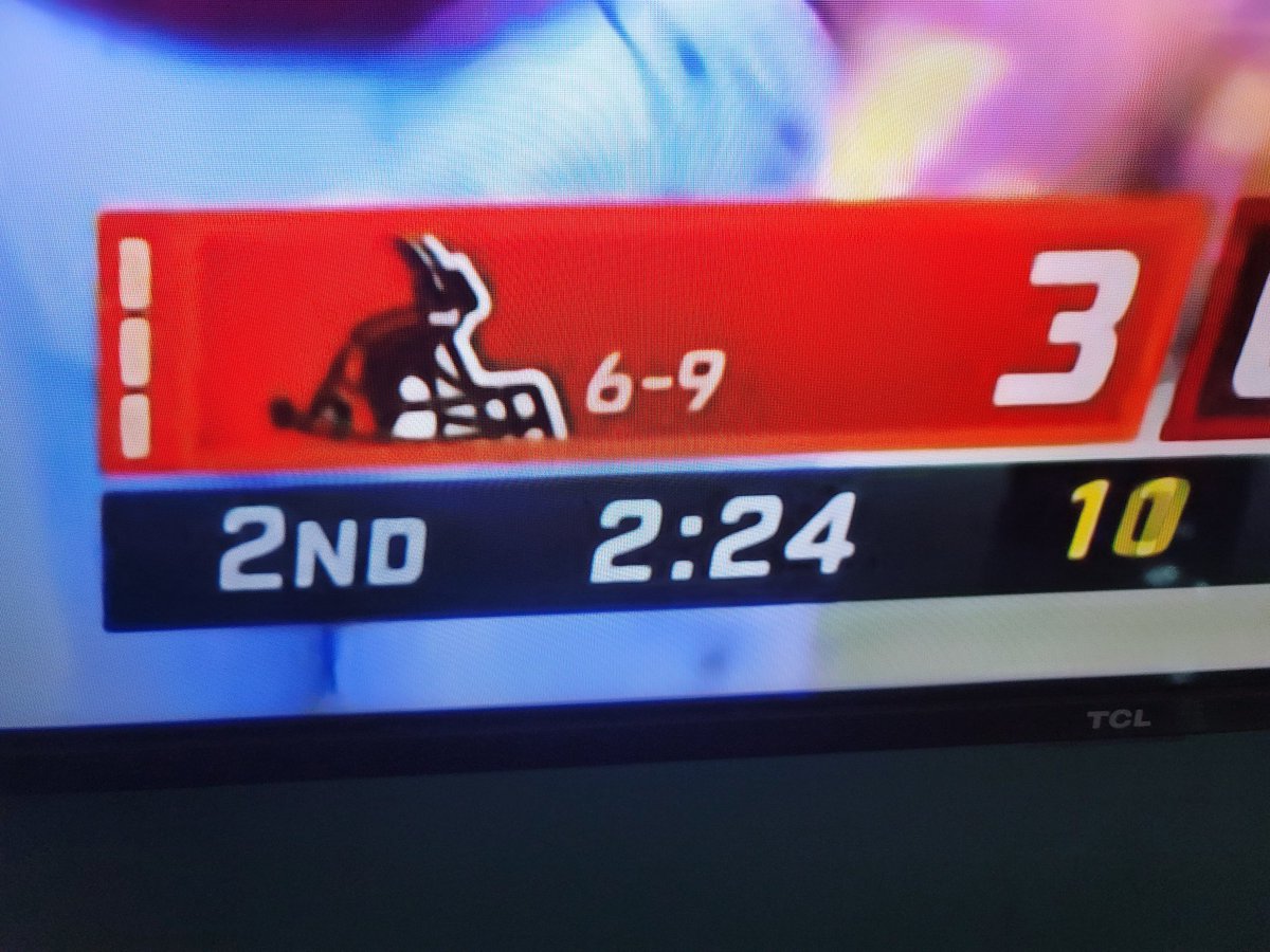 OK <a href="/Browns/">Cleveland Browns</a> fans....you won't unsee this. #Browns    TV logo. Elderly mom in the house says why do they have a rabbit pushing a grocery cart as a logo? See it?