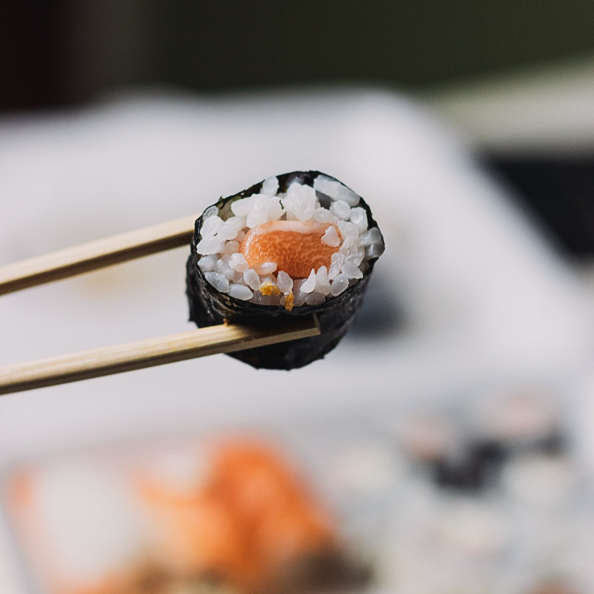 The only view we want to see more of in 2023: our sushi on it's way into our mouth. 😍