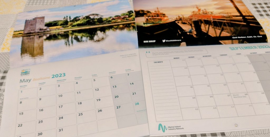 Scottishcorkman's tweet image. Happy New Year, 2023 and delighted to have two of my images featured in the @CobhTidy and @MarineIrlNet calenders.
#2023NewYear #calander #photography #Cork #Ireland