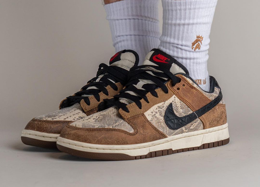 JustFreshKicks on X: On Foot Look at the upcoming Nike Dunk Low