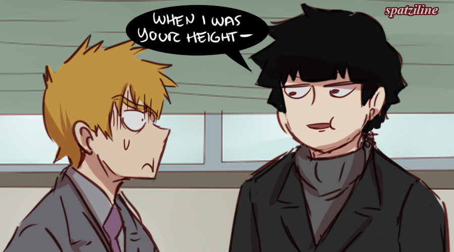 Reigen vs his young adult son Mob (based on an incorrect quote) #mobpsycho100 #mp100 #reigenarataka 