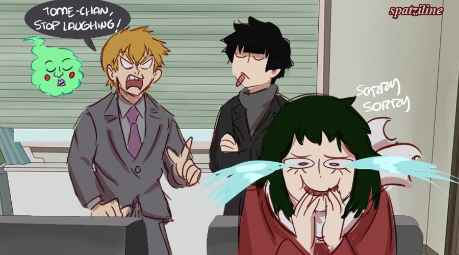 Reigen vs his young adult son Mob (based on an incorrect quote) #mobpsycho100 #mp100 #reigenarataka 