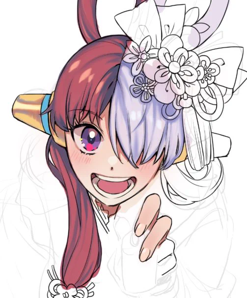 顔だけ描きたかったウタちゃ 