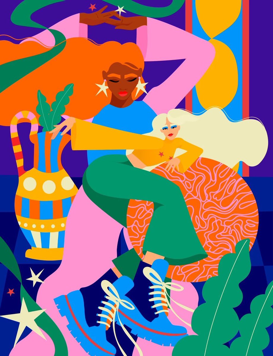 🌟The Time is Now🌟

December's <a href="/meta_angels/">Meta Angels | now part of @thehugxyz</a> x <a href="/Adobe/">Adobe</a> artist-in-residence was the ever-colorful <a href="/DaniiPollehn/">Danii Pollehn</a>!

Angels &amp; Huggers can kick off their new year by claiming a FREE edition of this vibrant visual from now through January 7🌱

🌈Mint now: app.metaangelsnft.com/adobe-air/mint