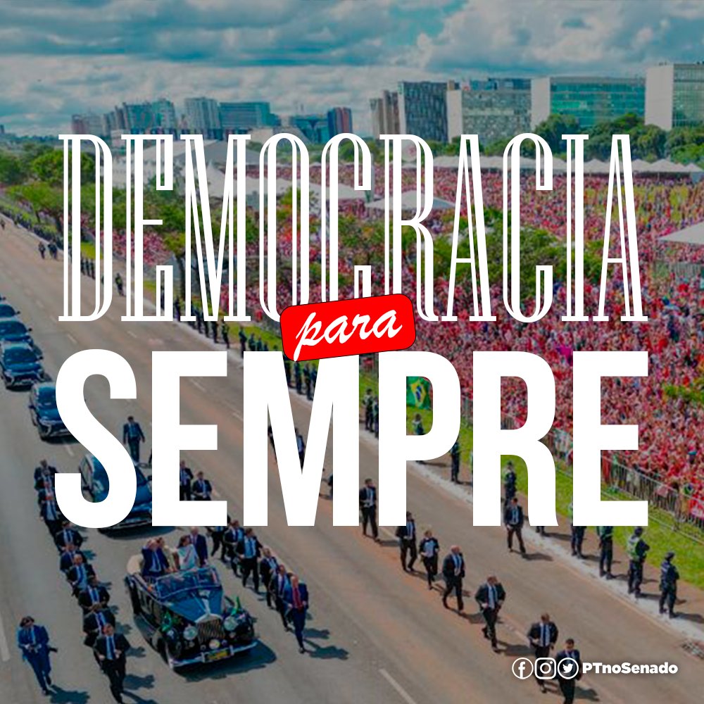 PTnoSenado's tweet image. O futuro que o Brasil merece: DEMOCRACIA PARA SEMPRE!

Que momento! Que discurso histórico!