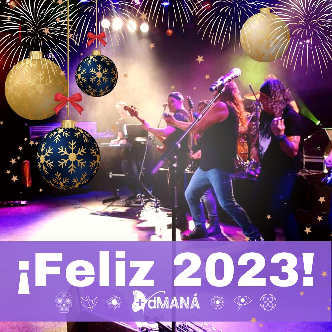 ❤️ ¡ F E L I Z  2️⃣0️⃣2️⃣3️⃣ ! 😘

Muchos besos a todos y gracias por estar ahí apoyando a la banda tributo. De corazón, os deseamos lo mejor para este nuevo año 💕

¡Nos vemos en 2023 en los conciertos! 🎶

#tributoManá #Maná #feliz2023 #manaticos #nuevagira #tributomana #masdemana