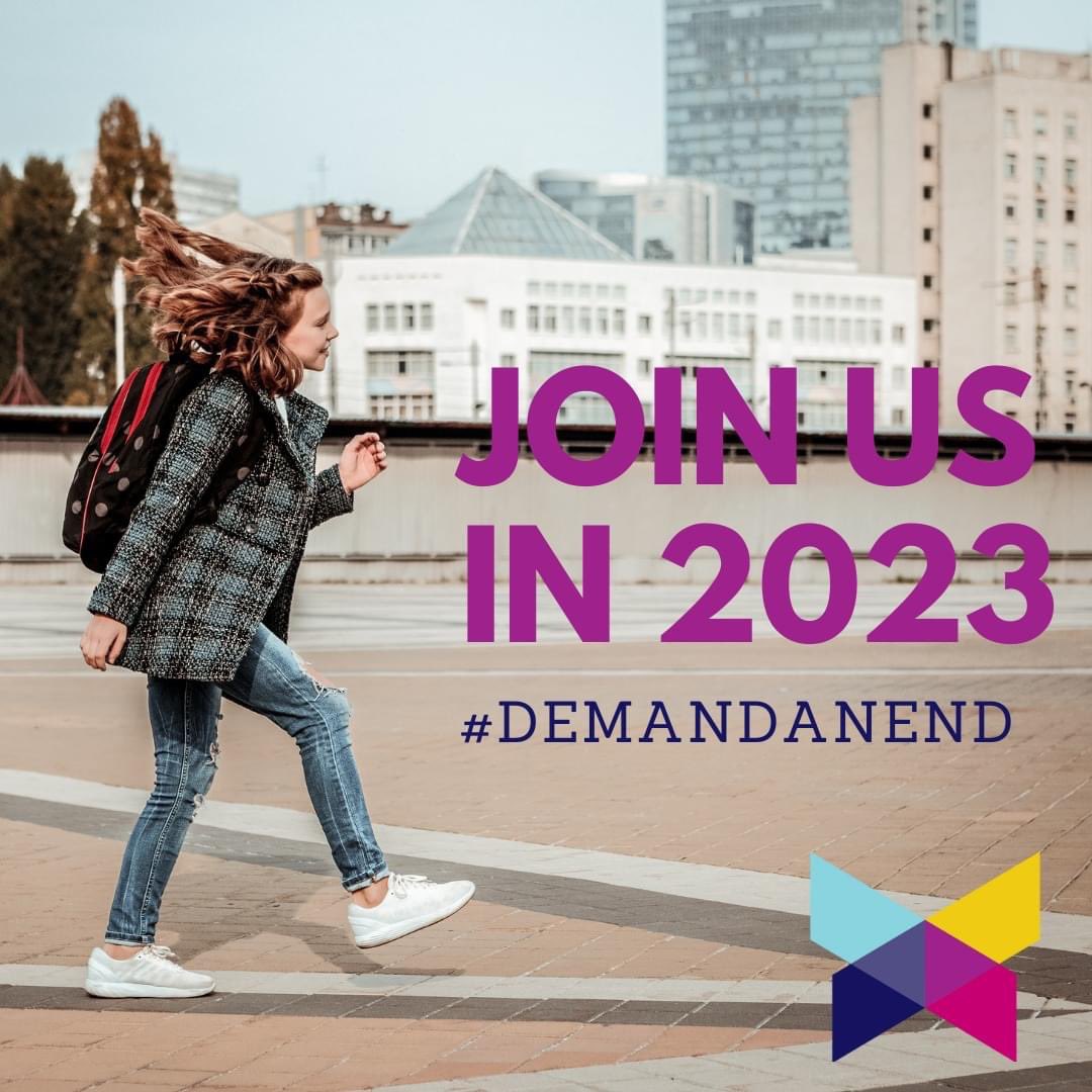 StreetGrace's tweet photo. HAPPY NEW YEAR FROM STREET GRACE! At Street Grace, we believe that 2023 will be a monumental year in the fight against human trafficking. Will you join us? https://t.co/ysFOsZkd4G
#DemandAnEnd #SexTrafficking #HumanTrafficking https://t.co/yk6cxAV28p