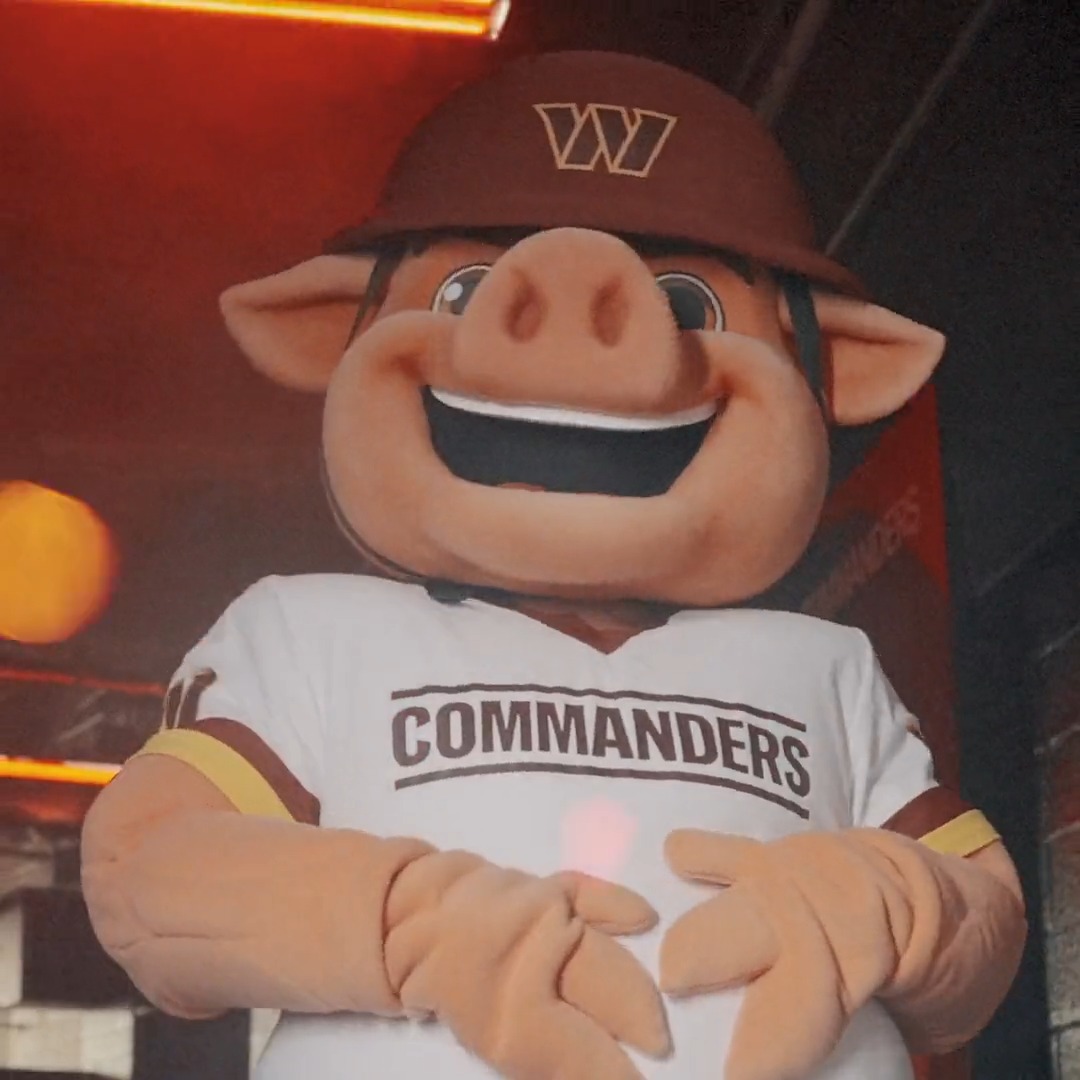 Washington Commanders on Twitter: "He's kind of a pig deal... WELCOME