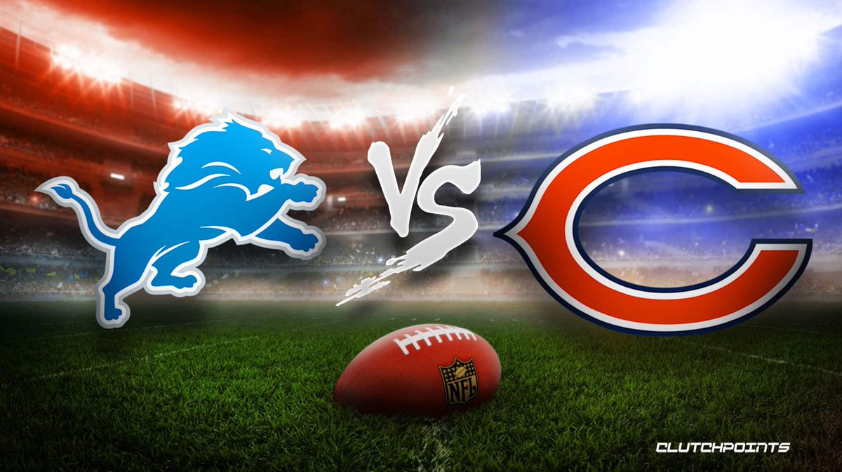 NWebcast's tweet image. Bears @ Lions Live link in bio