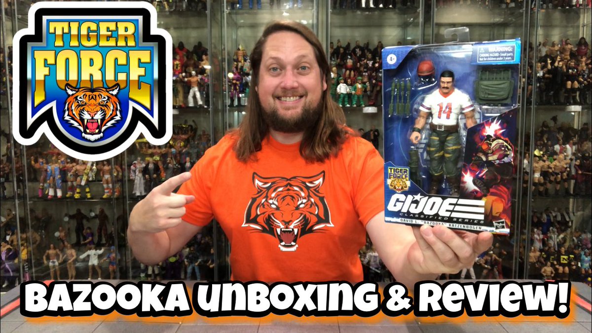 sirpaul64's tweet photo. Bazooka Tiger Force GIJOE Classified Unboxing & Review! https://t.co/M81uYezYSP #tigerforce #gijoe #bazooka #gijoeclassified #hasbro #GIJoeNation #tojoe #cobra #gijoetoy #gijoeactionfigure #gijoearah #gijoecollector #gijoecommunity #gijoecollection #toyreview #toyunboxing #toys https://t.co/9R6zW3DtCW