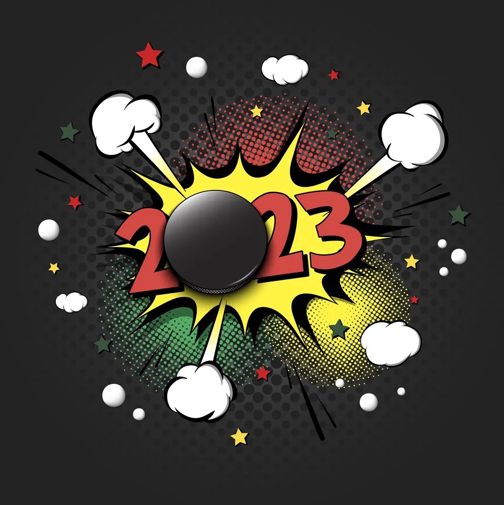 Happy Hockey New Year everyone! What’s your New Years resolution on the ice this year?! #hockey #hockeylife #happynewyear