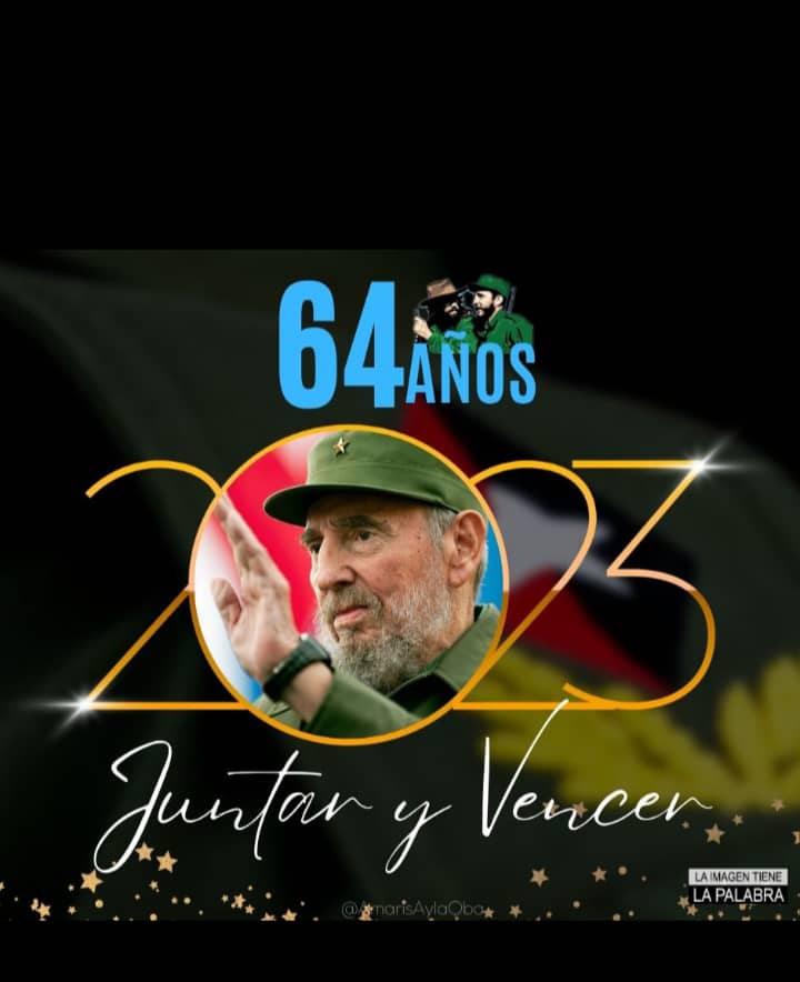 Muchas Felicidades a todos los pineros, en el 64 Aniversario del triunfo de la Revolución, nos espera un 2023, complejo, difícil, lleno de retos y desafíos, pero con inteligencia colectiva, inquietud revolucionaria, y participación popular, saldremos victoriosos. #JuntarYVencer