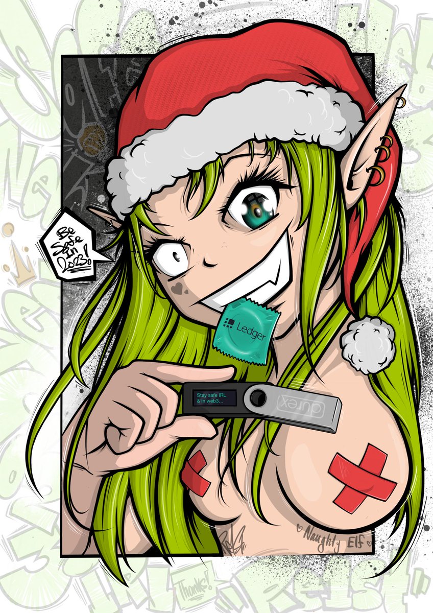 Happy 2023 my friends! 🎄
1/ I wanna thank to all #NFTFam for being part of this great NFT art world that I discovered in Feb 2022.

I also prepared a little "Thank You" gift for some special people, who supported me the most this year. 
I'll mention them in the thread below ⤵️