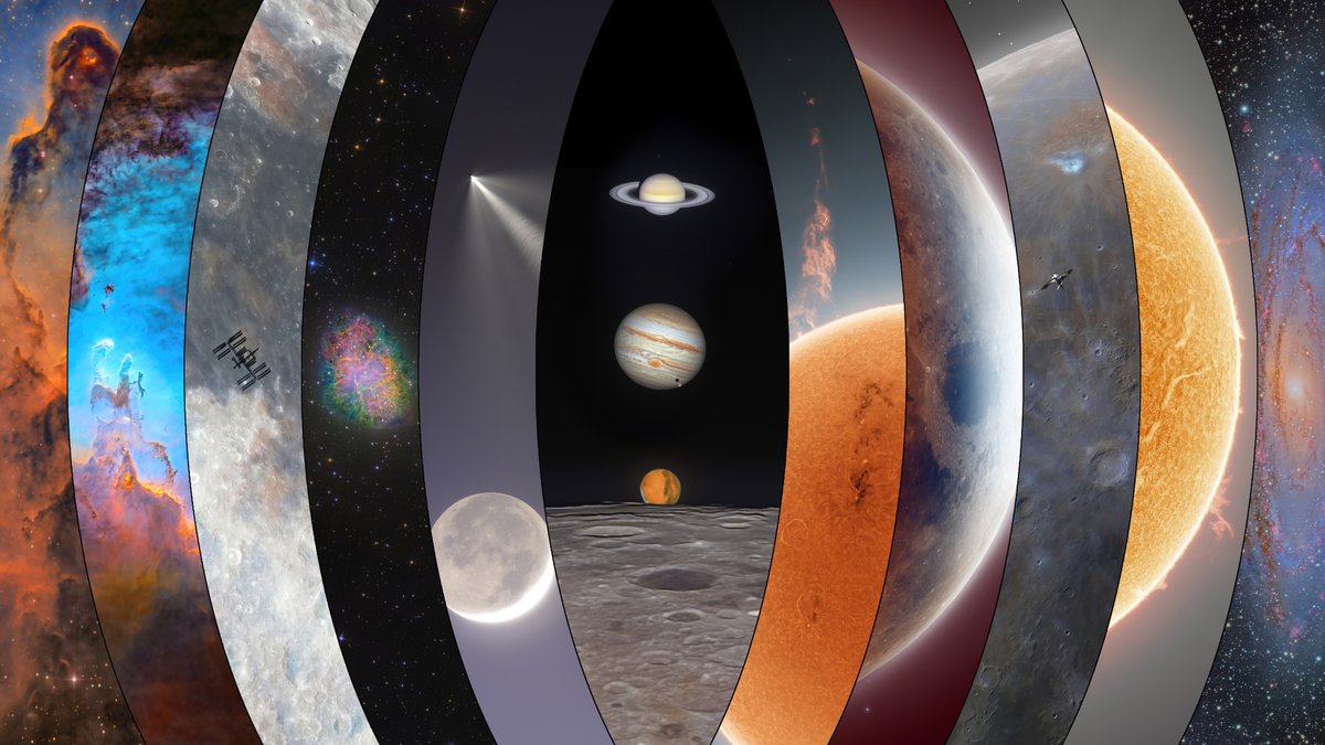 AJamesMcCarthy's tweet photo. Here's a 4k image of some of my highlights from 2022. It was a great year for astrophotography, and I feel I've truly grown over the previous year. Make sure you "load in 4k" and you're welcome to save this as a background for your device! https://t.co/B5B2bxLpR3