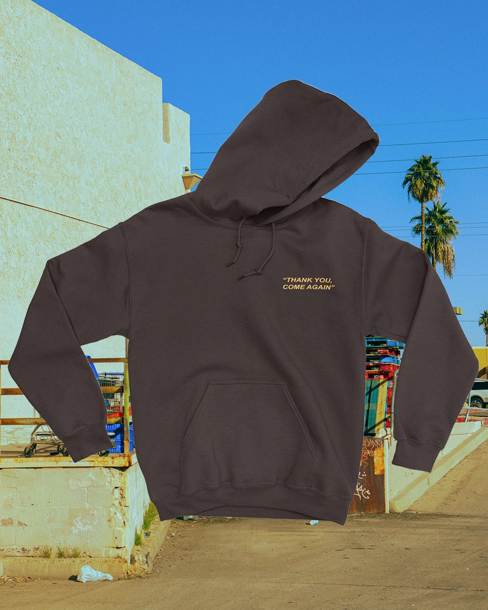 CRNRSTRE's tweet photo. Hoodies this week 💪 only available at https://t.co/pQYfSUOU7T 

Happy New Year we’re baaaaaaackkk #ThankYouComeAgain https://t.co/VAnghjQ7at