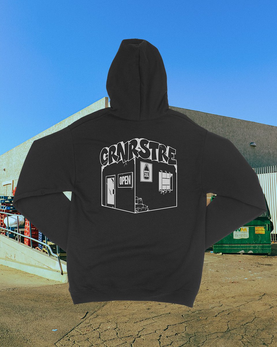 CRNRSTRE's tweet photo. Hoodies this week 💪 only available at https://t.co/pQYfSUOU7T 

Happy New Year we’re baaaaaaackkk #ThankYouComeAgain https://t.co/VAnghjQ7at