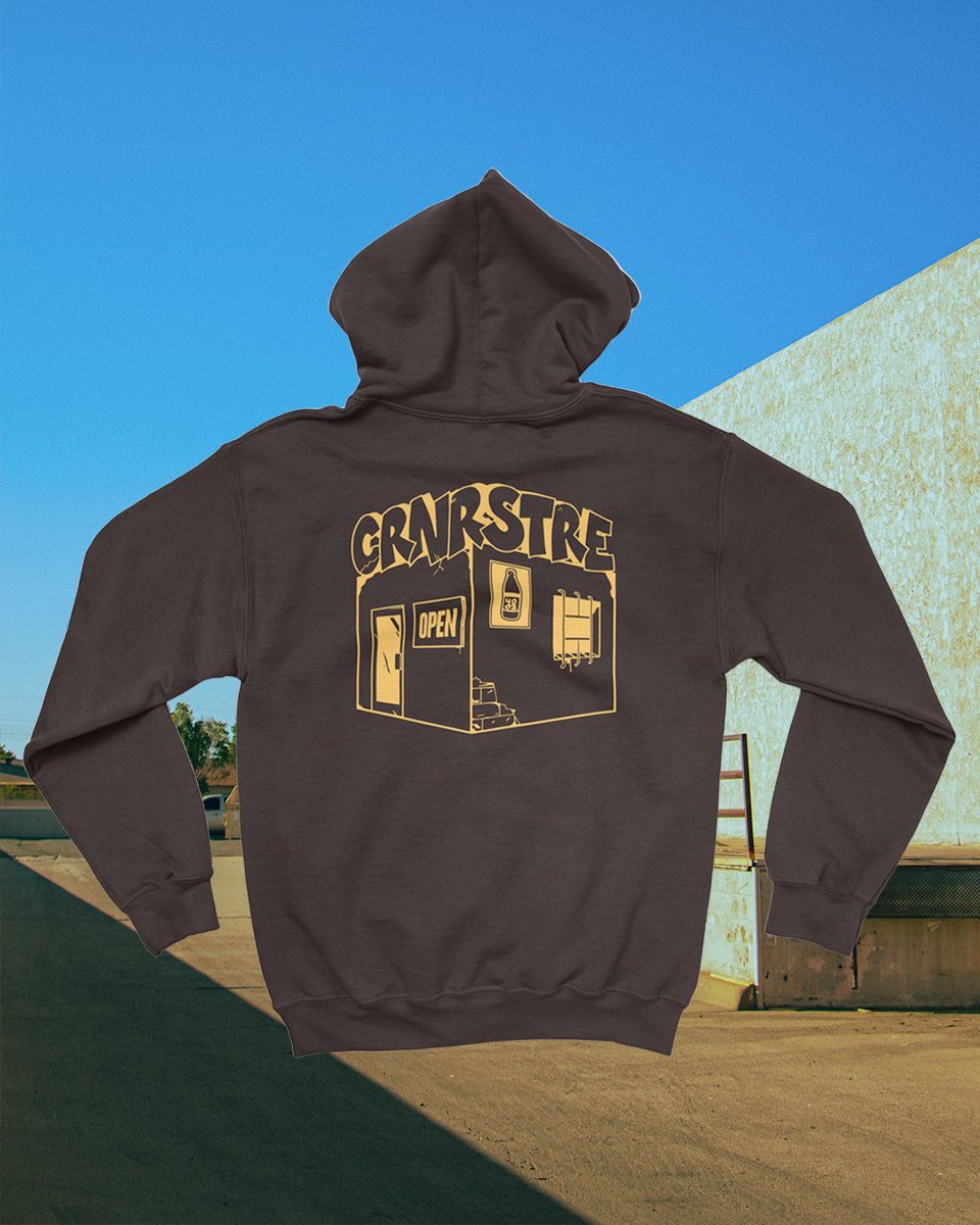 CRNRSTRE's tweet photo. Hoodies this week 💪 only available at https://t.co/pQYfSUOU7T 

Happy New Year we’re baaaaaaackkk #ThankYouComeAgain https://t.co/VAnghjQ7at