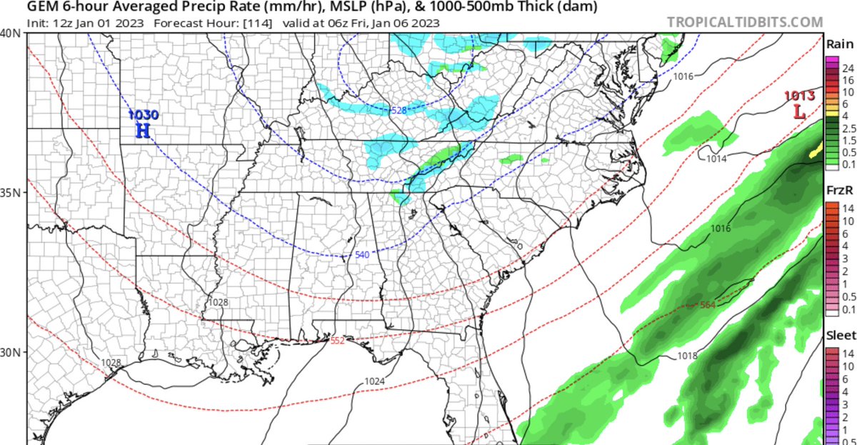 NCTNHighCountry's tweet photo. Still watching Trends for some NW Flow Snow for the end of the week. #ncwx #tnwx #snow #NWFLOW https://t.co/C7Ttj2YWpu