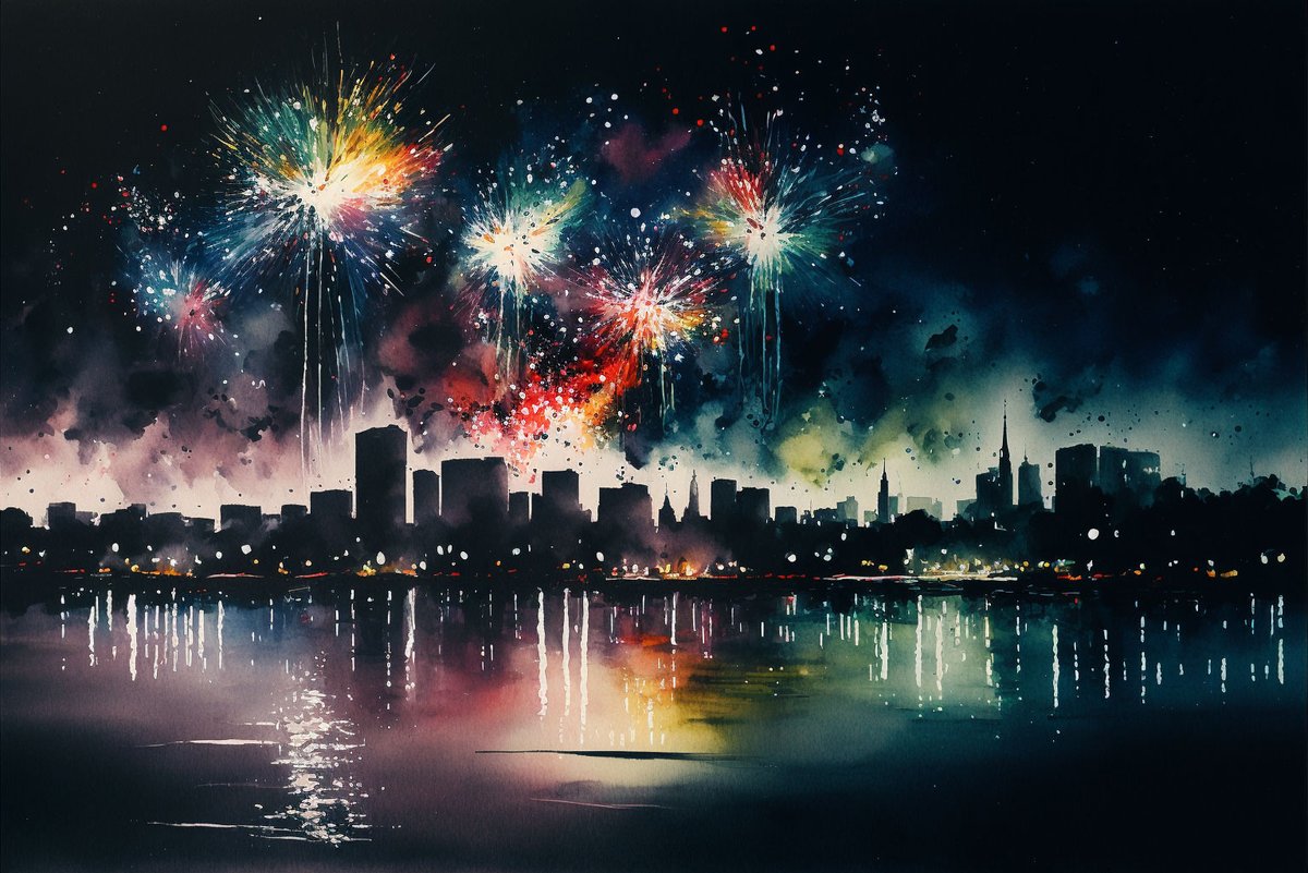 pixelsinconcert's tweet photo. Happy new years. Hope everyone had a nice last night of the year, and may 2023 bring new exciting tech! Here are a few #AI #art pieces generated by #Midjourney v4 today. https://t.co/4lD2NYZaeB