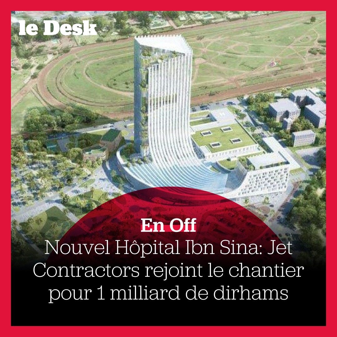 LeDesk_ma's tweet photo. Nouveau CHU de Rabat: Jet Contractors rejoint le chantier pour 1 milliard de dirhams
Plus de détails sur #LeDesk : https://t.co/rUBUiJnOL2
#CHU #Santé #IbnSina #Maroc #JetContractors #Rabat https://t.co/f8PI0x0zhW