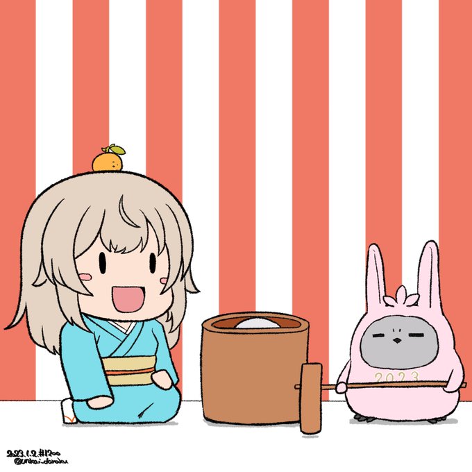 ラクガキおじさんの朝は早い。

おは 壁紙モフィさんが餅をつくそうです。
#art #illustration #drawing #絵  #お絵かき #イラスト #絵描きさんと繋がりたい #イラスト好きさんと繋がりたい #冬の創作クラスタフォロー祭り #w_witch #L_witch  #ルミナスウィッチーズ https://t.co/isUKbZ4ufv 