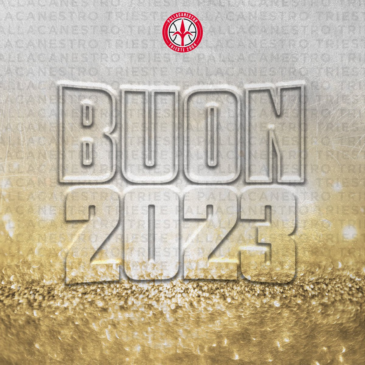 PallTrieste's tweet photo. 🎇 2023. BE BOLD. TOGETHER. 🎇
⁣
#pallacanestrotrieste #pallacanestro #LBASerieA #legabasket #basketball #basket #trieste #forzatrieste #biancorossi #audaci https://t.co/DyB7DfuXB2