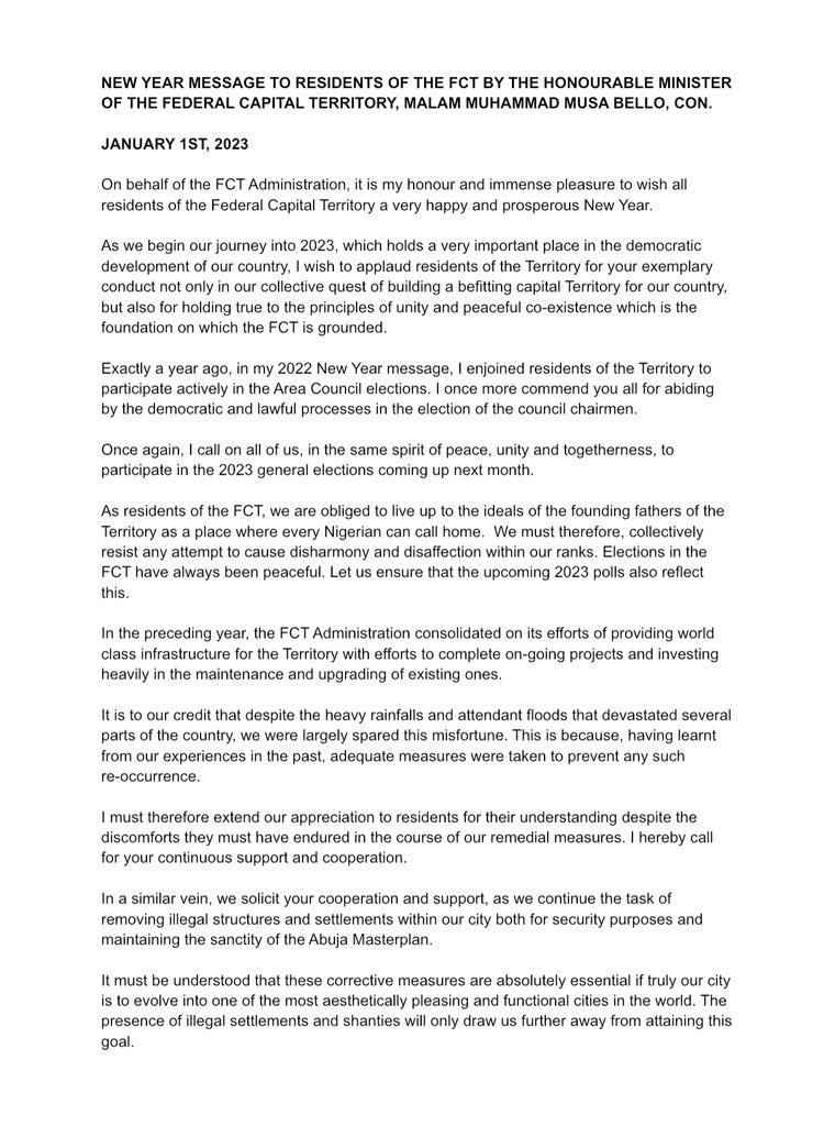 Mal. Muhd Musa Bello tweet media