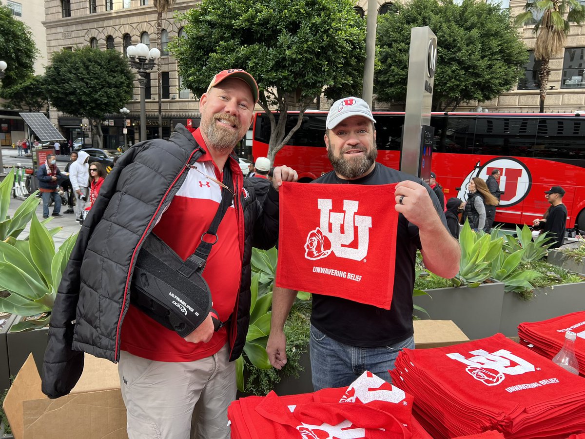 Get your rally towels here! #UnwaveringBelief #GoUtes!