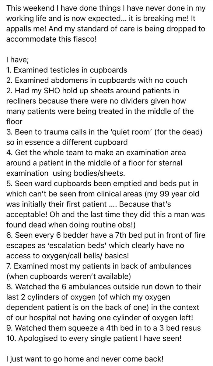 Are you listening? <a href="/gmcuk/">GMC</a> <a href="/TheBMA/">The BMA</a> <a href="/BBCNews/">BBC News (UK)</a> <a href="/BBCNewsnight/">BBC Newsnight</a> <a href="/BBCNewsPR/">BBC News Press Team</a> <a href="/guardian/">The Guardian</a> <a href="/GdnHealthcare/">Guardian Healthcare</a> <a href="/sarahknapton/">Sarah Knapton 🐳</a> 
This can’t be allowed to go on: