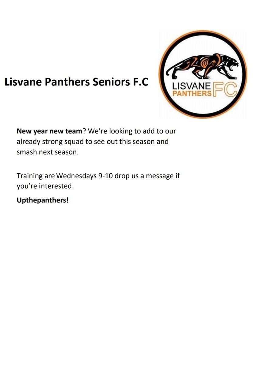 Lisvane Panthers (@pantherslisvane) on Twitter photo 