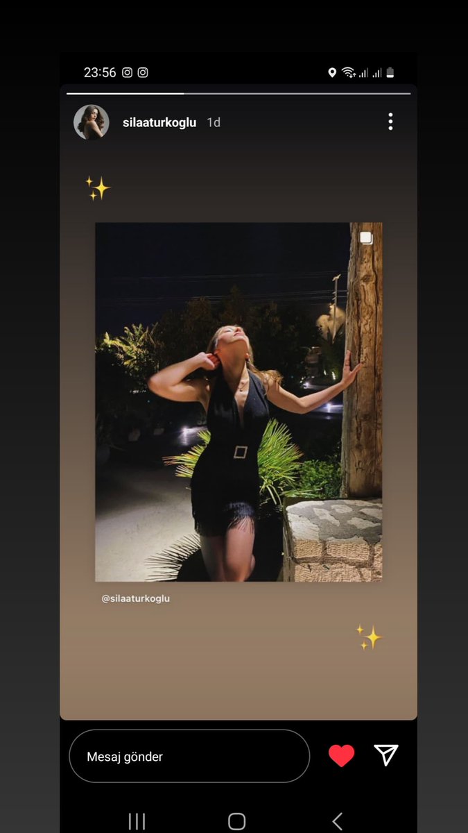 IG | 📸  story güncellemesi
#SılaTürkoğlu