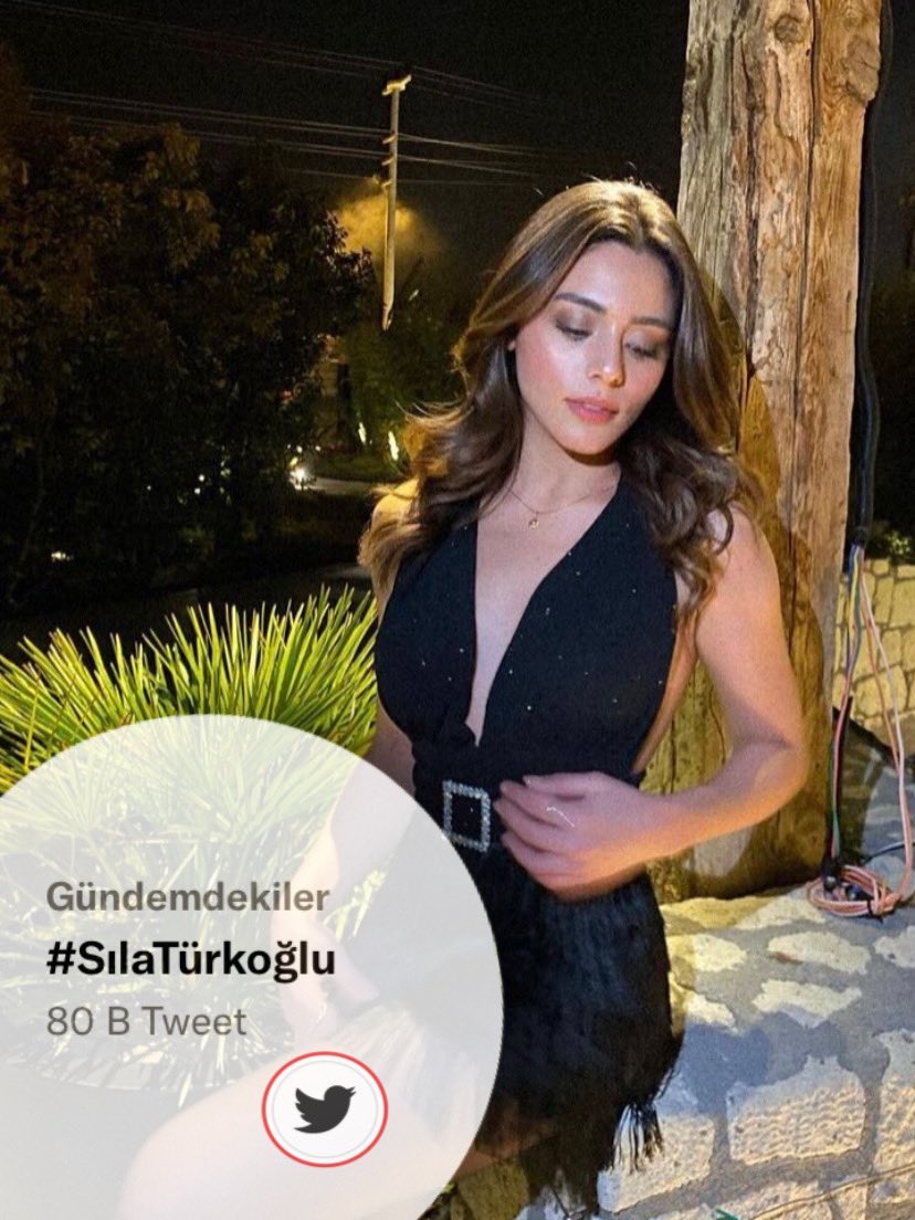 Sıla Türkoğlu 80 B tweet sayısıyla twitter gündeminde ❤️‍🔥
#SılaTürkoğlu