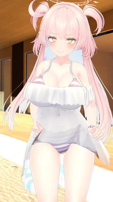 「水着だよ?」 