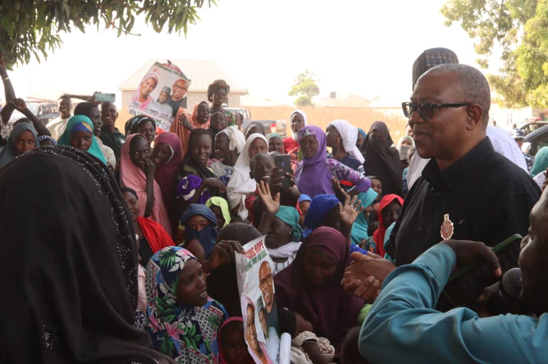 PeterObi's tweet photo. Earlier today, I Visited Wassa IDP camp in Abuja. It was a very sad and first hand experience of what the IDPs are going through; no water, no health care, no light, no secondary school, etc. As long as they are in IDP camps, Nigeria is an IDP Camp. -PO https://t.co/4RAqmpL9eW