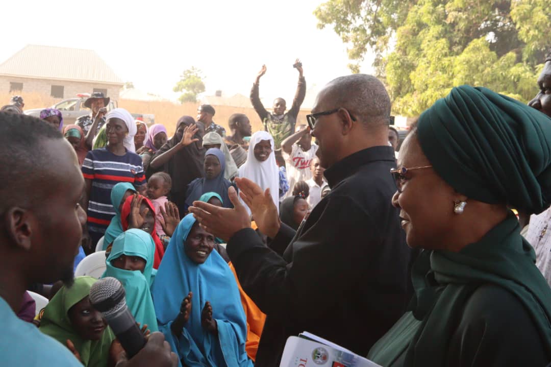 PeterObi's tweet photo. Earlier today, I Visited Wassa IDP camp in Abuja. It was a very sad and first hand experience of what the IDPs are going through; no water, no health care, no light, no secondary school, etc. As long as they are in IDP camps, Nigeria is an IDP Camp. -PO https://t.co/4RAqmpL9eW