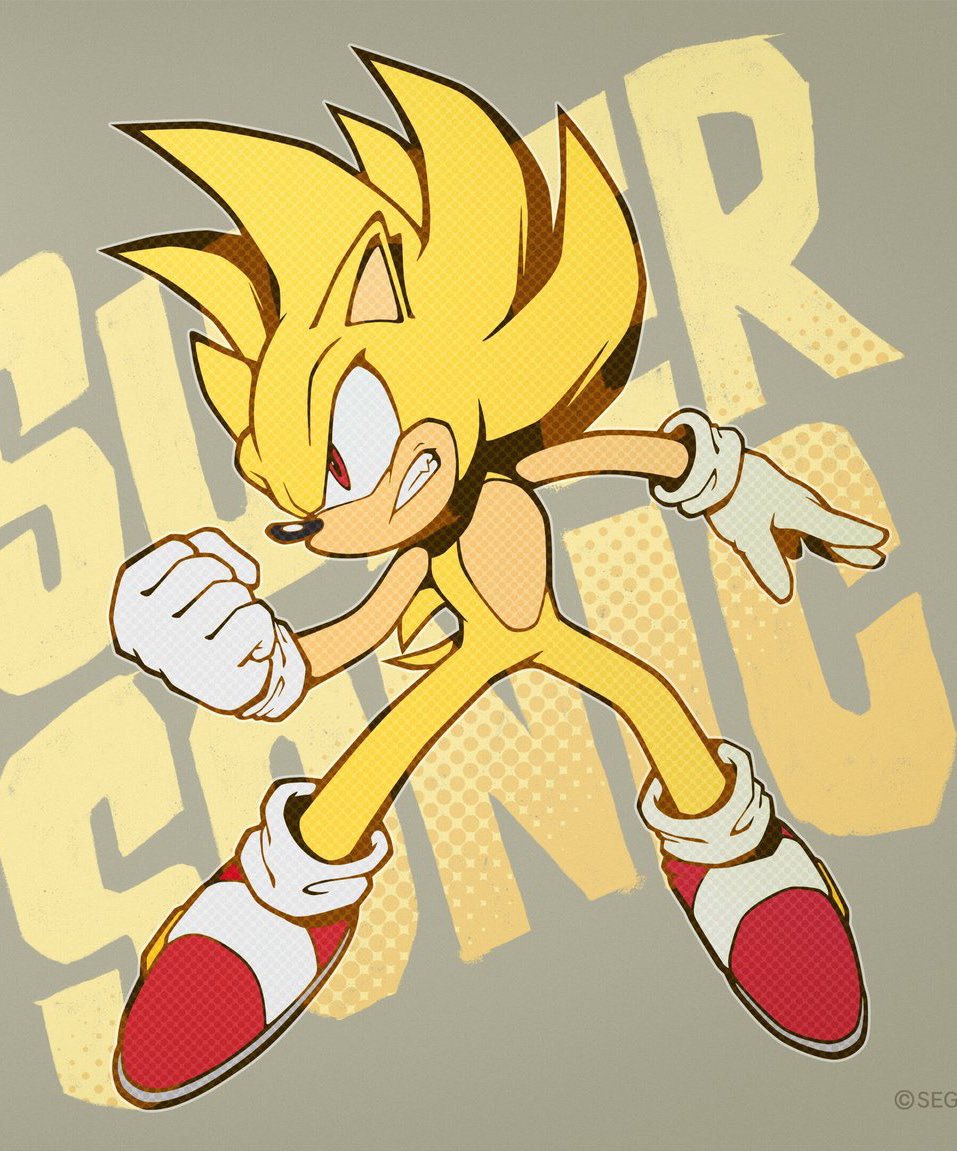 Gusta (🇧🇷) on X: • Super Sonic #SonicTheHedgehog #sonicfanart