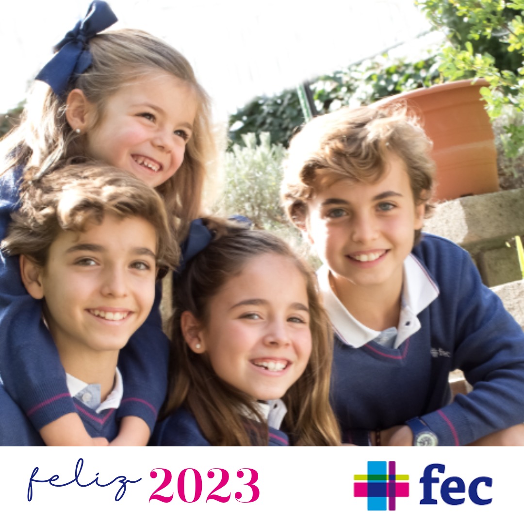Señor Jesús, gracias por el año 2022. Gracias por el año que hoy inauguramos. Gracias por estar siempre a nuestro lado. 

¡Sigue acompañándonos en 2023  en la maravillosa tarea de hacer escuela y educar personas!

¡Feliz año 2023 a todos!

#somosFEC #Educación
#2023