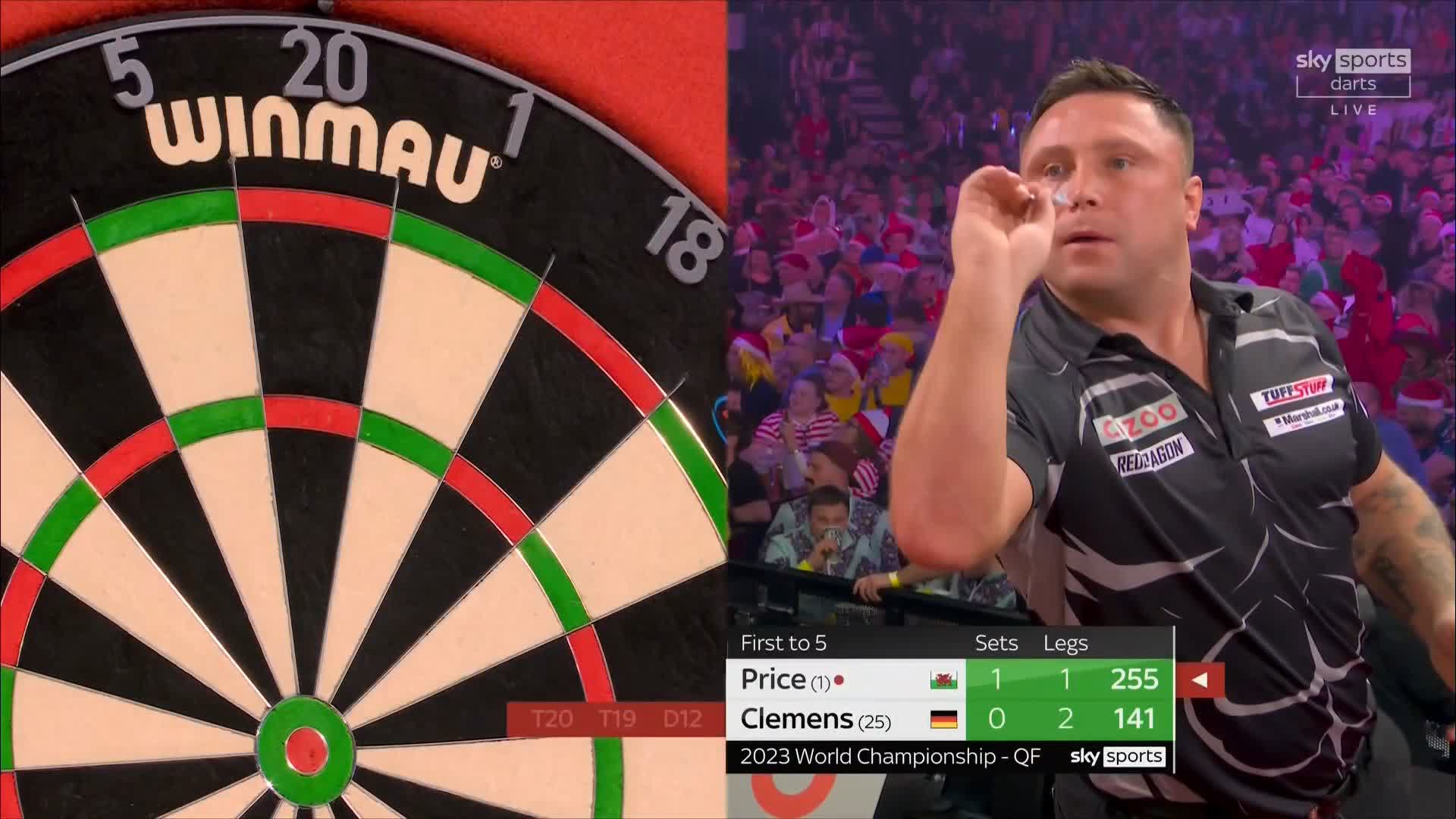 undulate flygtninge tildeling PDC Darts on Twitter: "LEVEL GAME! Gabriel Clemens averaged almost 103 in  that set as he ties proceedings at one-all and he's up for this! #WCDarts |  QF 📺 https://t.co/37DNuuK5Me https://t.co/AisBy99H8X" /