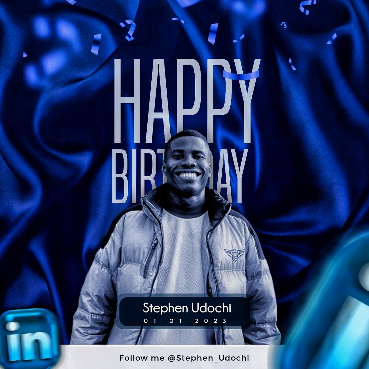 StephenUdochi1's tweet photo. Happy Birthday🎉 to me! https://t.co/8EOAmrn8Di