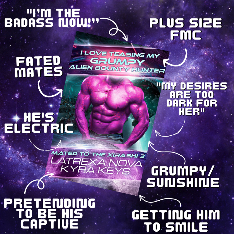 KyraKeys's tweet photo. 👽🍆 He’s dangerous, grumpy, and refuses to touch me. Just my type.

Latest alien collab book is out. Get @LatrexaNova sexy new book. 
#ad #erotica