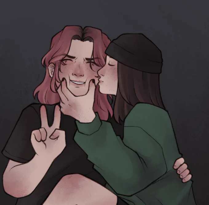 Happy 2023 - first post of the new year#aimseyfanart #guqqiefanart 